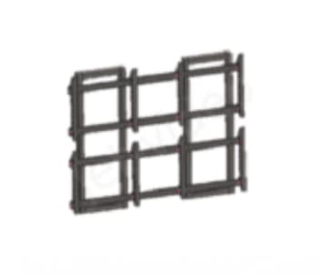 Кронштейн для відео стіни, для кріплення моніторів 2х2 Z-LB