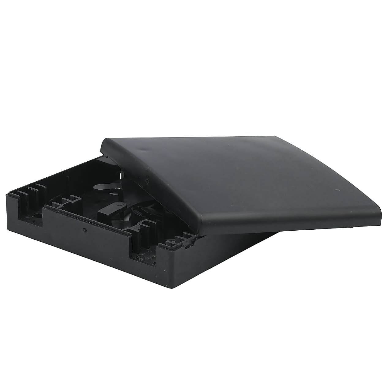 Абонентська розетка FTTH, для 2xSC simplex/ LC duplex чорна