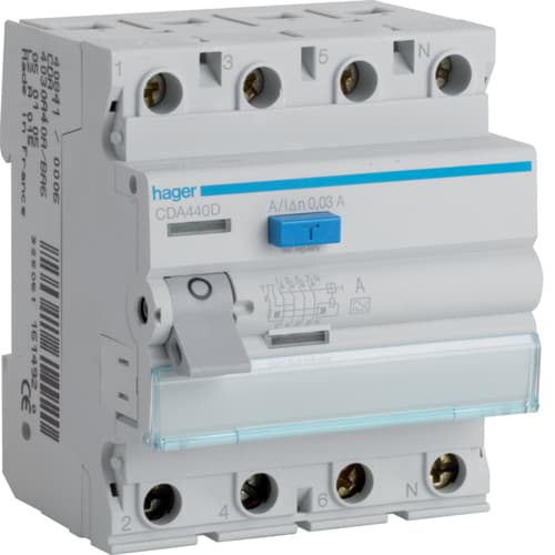 ПЗВ 4P 6kA 40A 30mA A