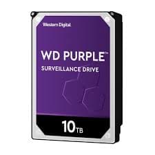 Жорсткий накопичувач SATA 10TB 6GB/S 256MB/PURPLE WD101PURP WDC (8471 70 50 00)