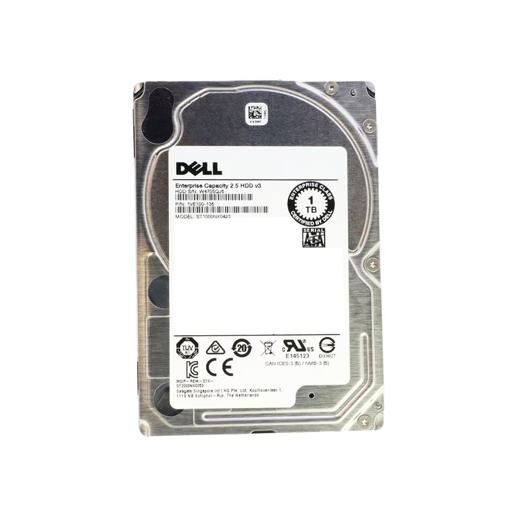 Жорсткий диск 2.5" 1TB +перехідник на 3.5" Dell (ST1000NX0423)