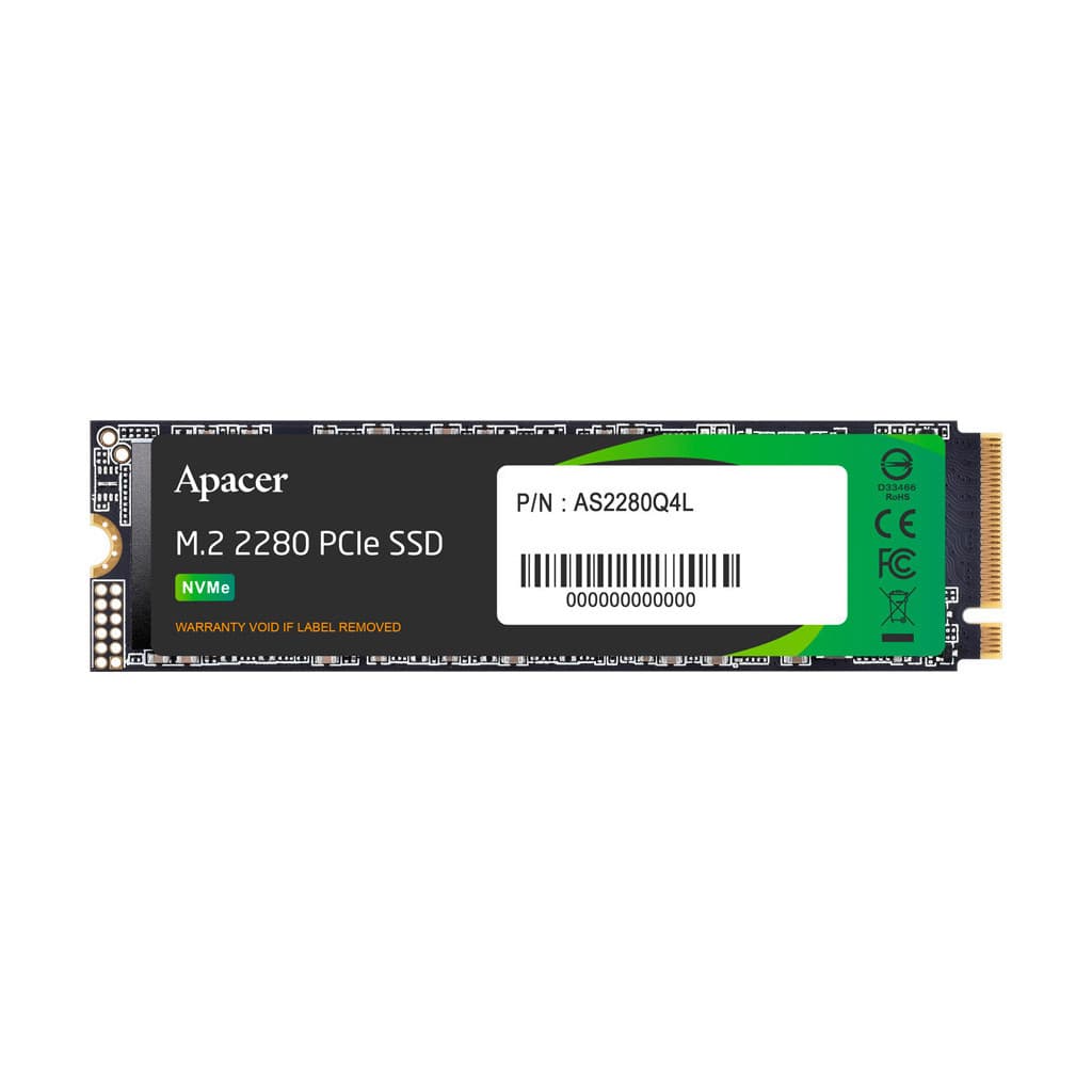 Накопичувач SSD M.2 2280 512GB Apacer (AP512GAS2280Q4X-1)