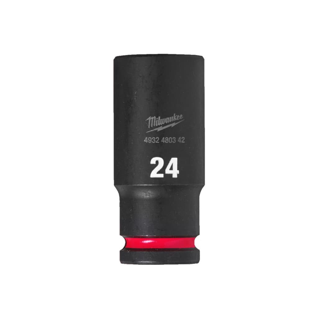 Торцева головка Milwaukee ShW 1/2" 24 мм, довга (4932480342)