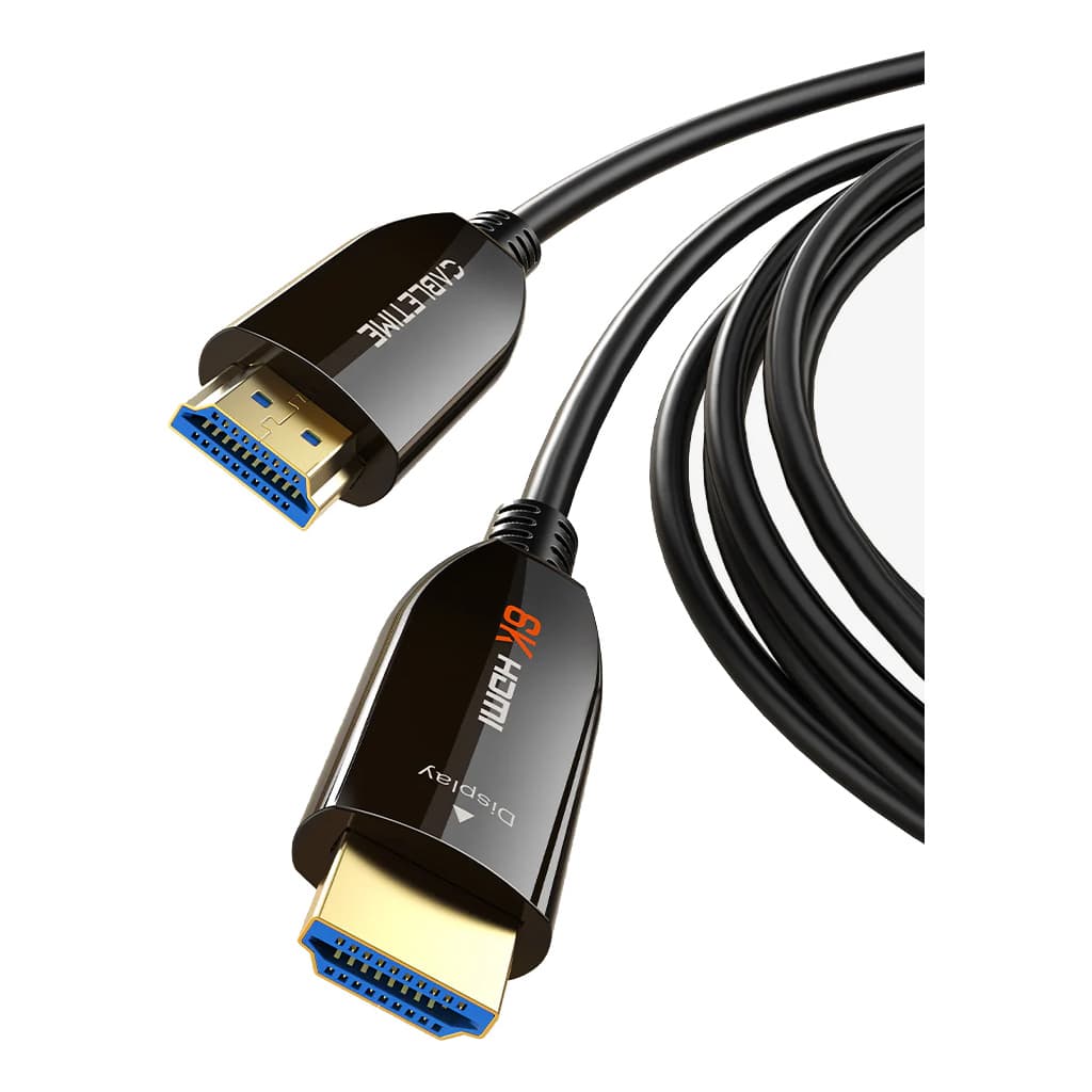 Кабель мультимедійний HDMI to HDMI 10.0m v2.1 Cabletime (CA914029)