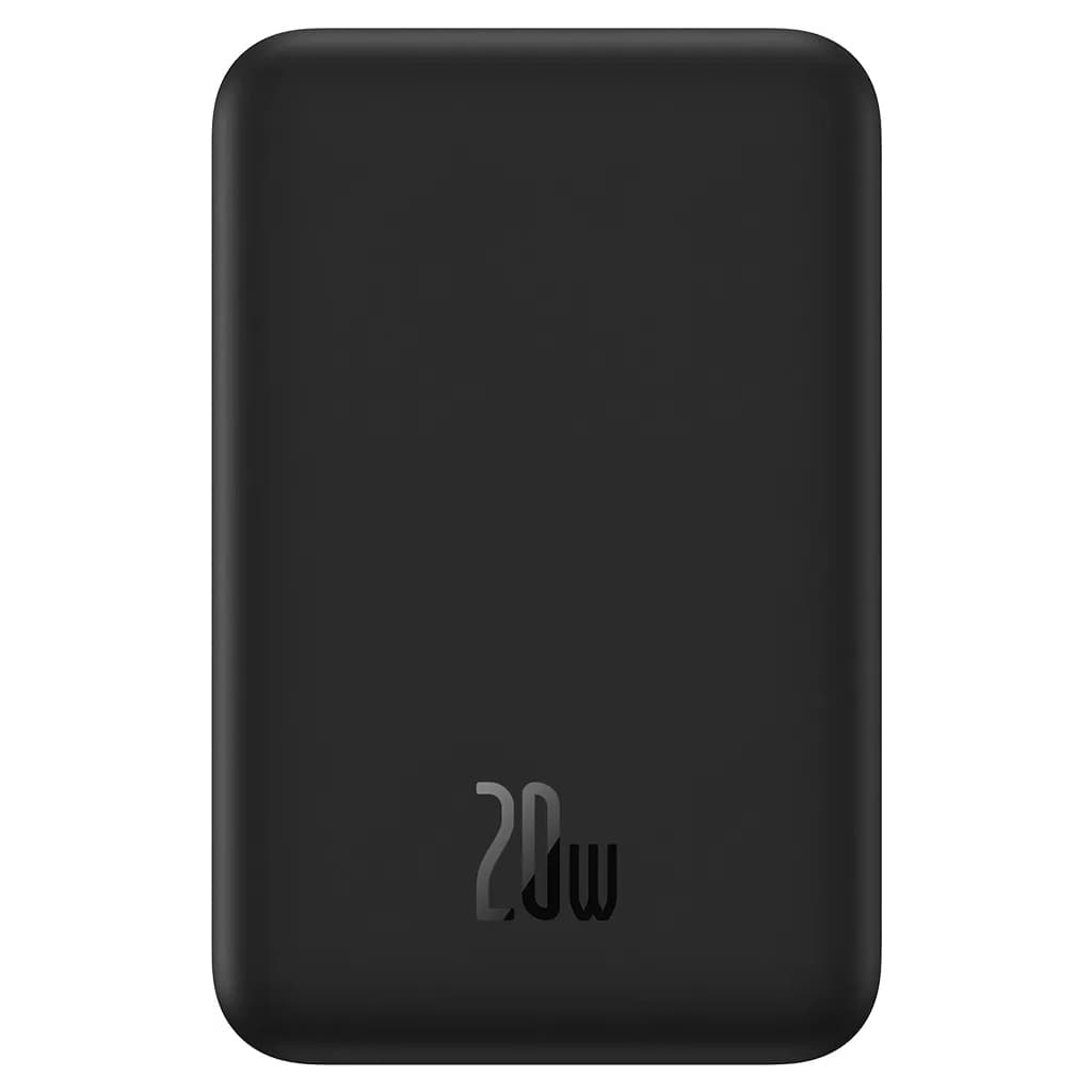 Батарея універсальна Baseus Magnetic Mini Wireless 20000mAh 20W, Black (PPCX150001)