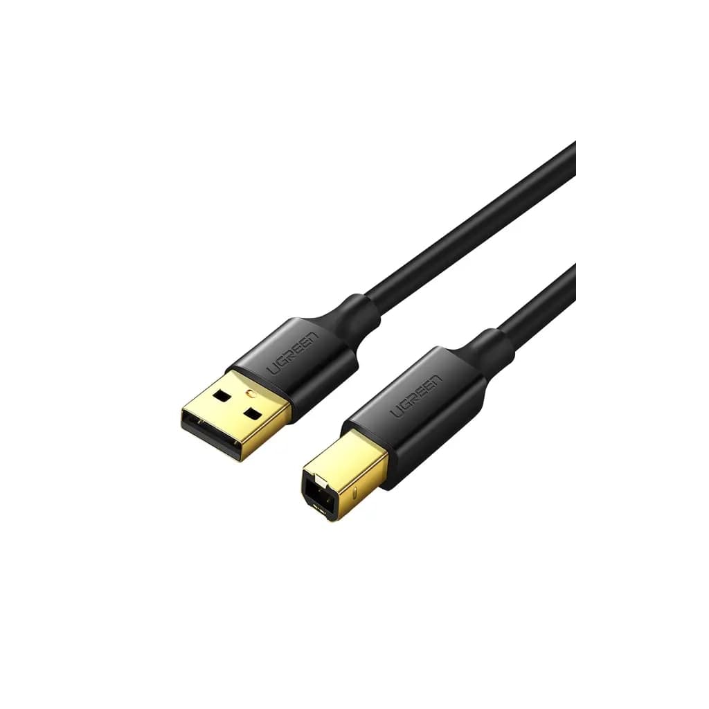 Кабель для принтера USB 2.0 AM/BM 1.5m Black Ugreen (10350)