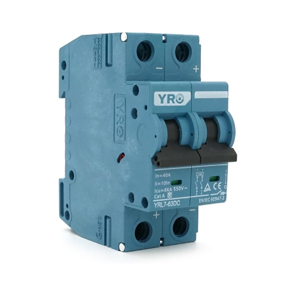 Автоматичний вимикач YRO YRL7-63DC/550 2P 40A