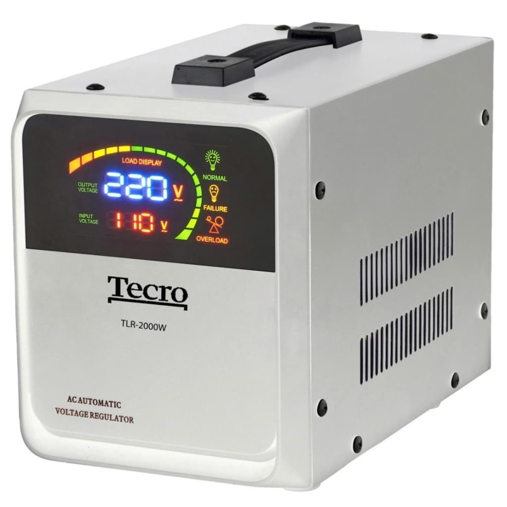Стабілізатор Tecro TLR-2000W 1400W White (TLR-2000W)