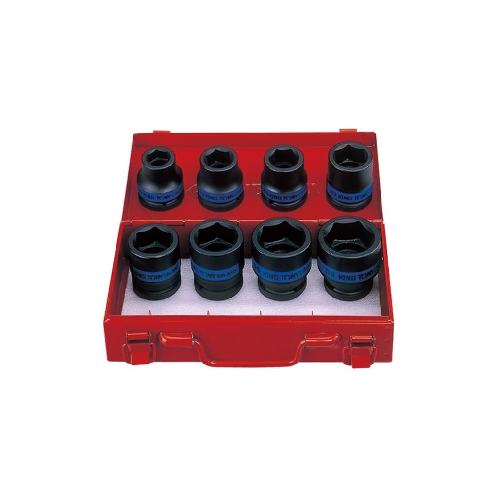 Набір торцевих головок KING TONY 3/4" ударних 8 шт. (6408MP)