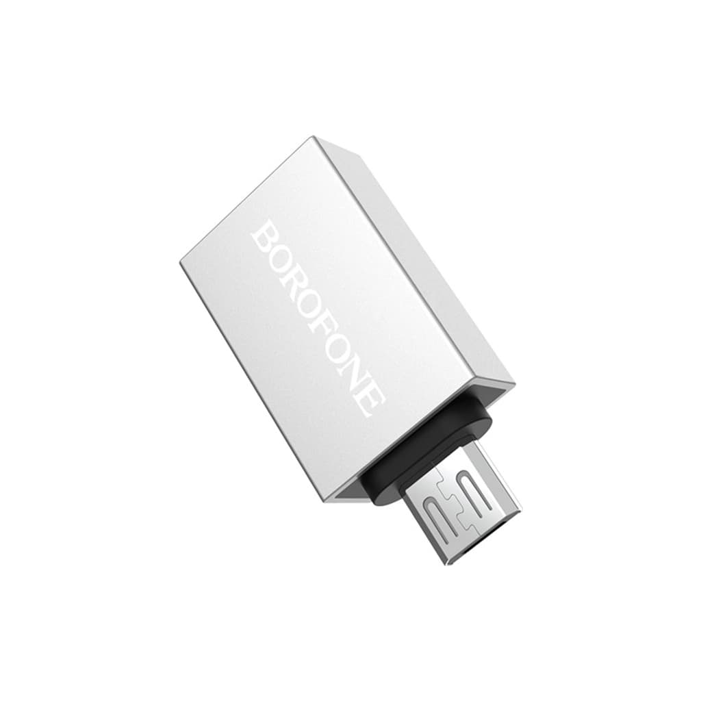 Перехідник OTG USB 3.0 AF to Micro 5P M BOROFONE (6957531090311)