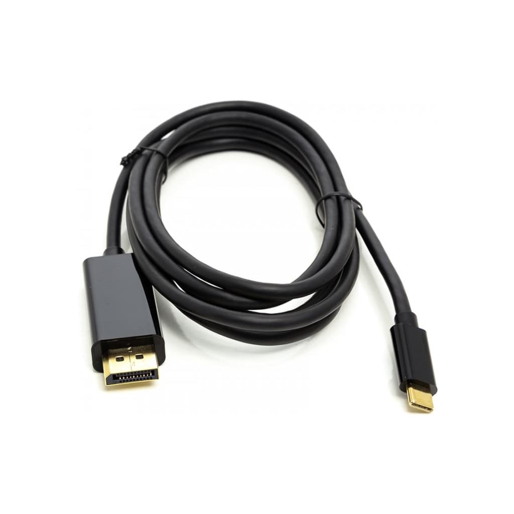 Кабель мультимедійний USB-C to DisplayPort M 1.8m Thunderbolt 3 4K PowerPlant (CA911844)
