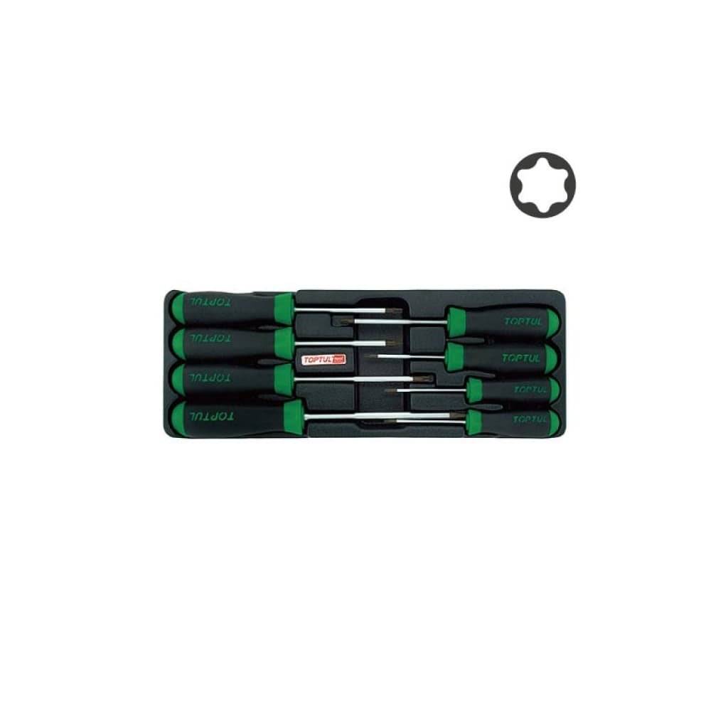 Набір викруток Toptul TORX T9-T40 8шт. (У ложементі, тип А) (GAAT0813)