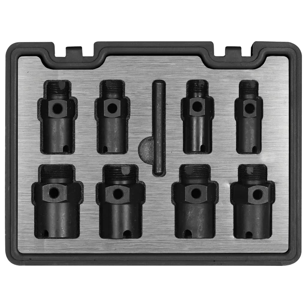 Набір інструментів Yato ремкомплект зовнішньої та внутрішньої різьби 9шт (YT-17600)