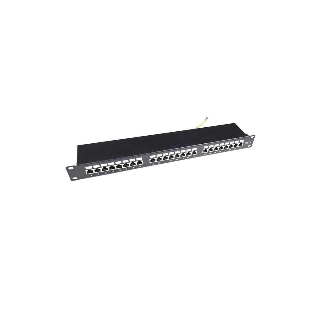 Патч-панель 19" 24xRJ45 STP cat.6, 1U Eserver (WT-2084-CAT 6)