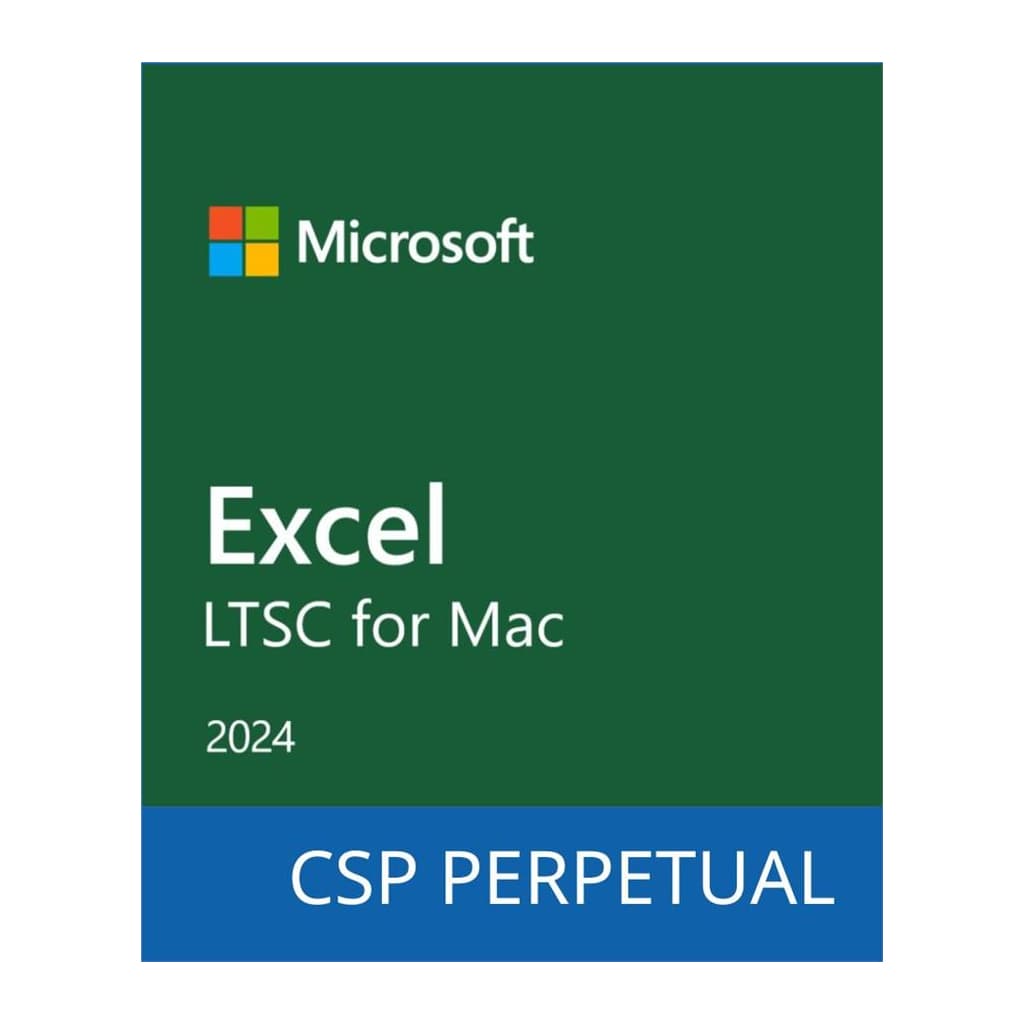 Офісний додаток Microsoft Excel LTSC for Mac 2024 Charity Software, Perpetual (DG7GMGF0PN5G_0001CHR)