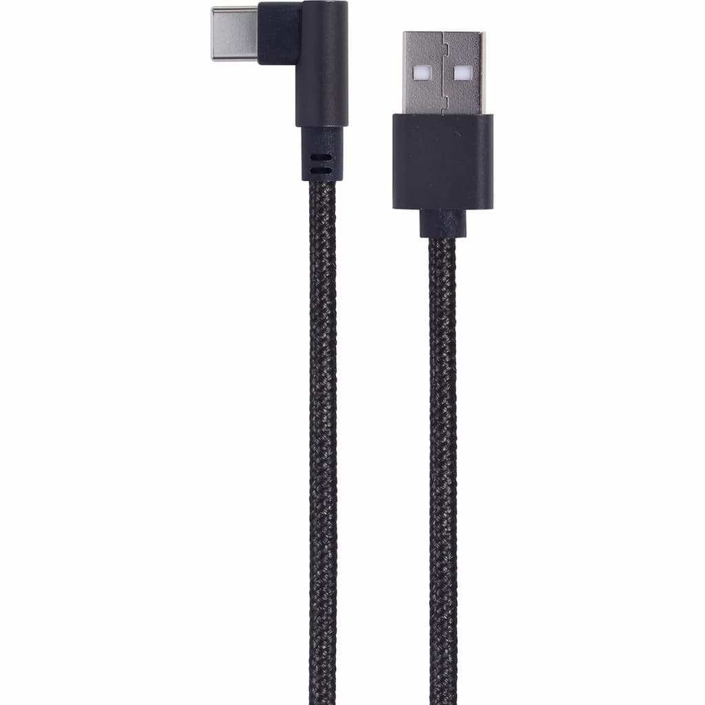 Дата кабель USB 2.0 AM to USB-C 0.2m corner Cablexpert (CC-USB2-AMCML-0.2M)