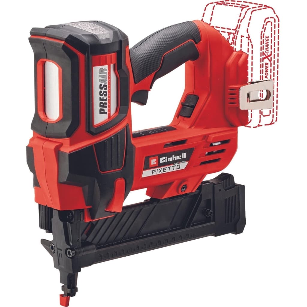 Степлер будівельний Einhell FIXETTO 18/38 Solo PXC 18В під скоби 10-38мм 60п/хв (без АКБ та ЗП) (4257785)