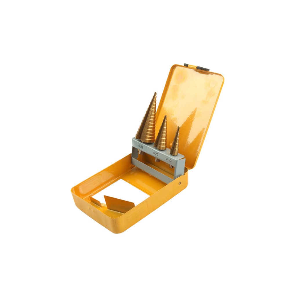 Набір свердл Tolsen по металу ступінчатих 4-12/20/32x2мм (75878)