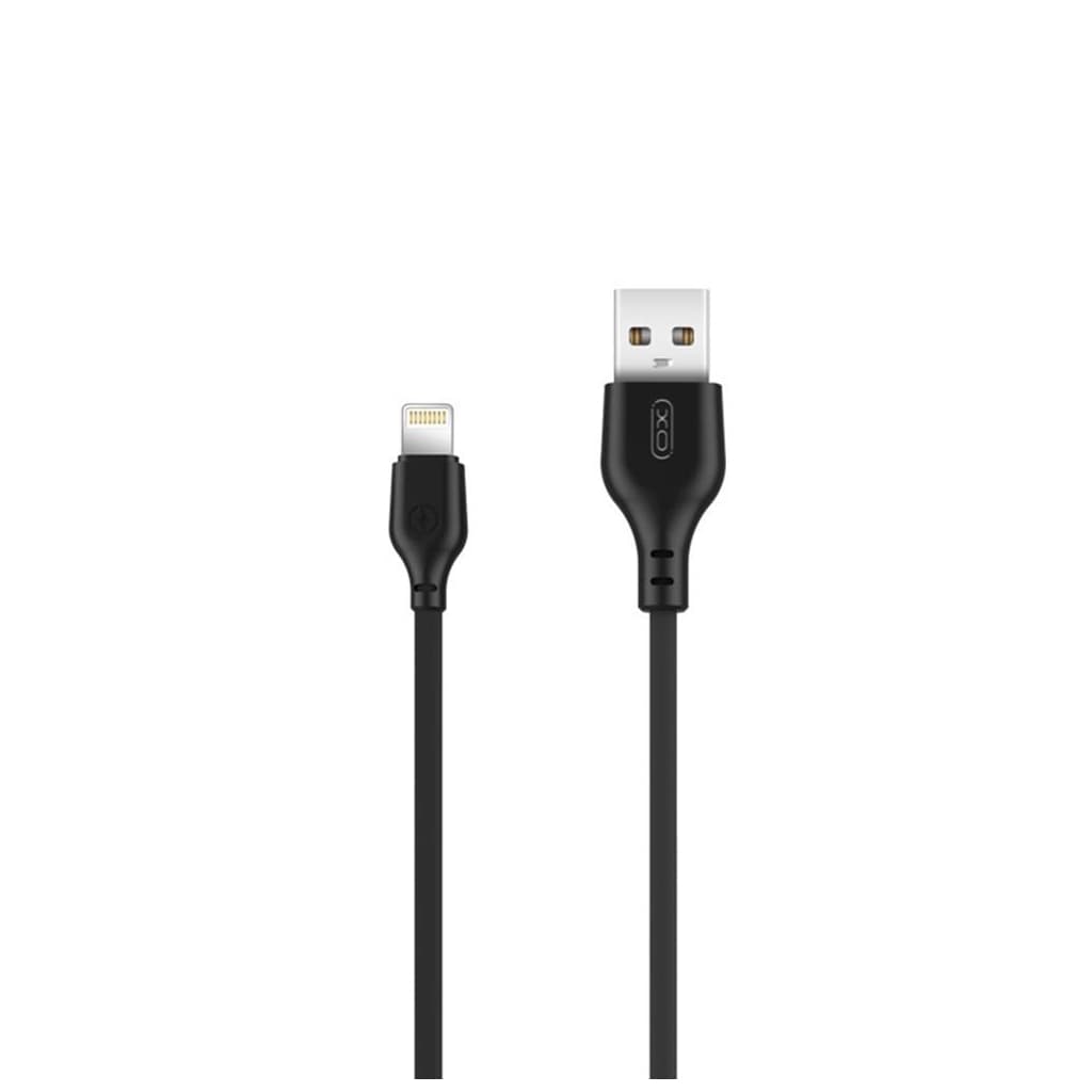 Дата кабель USB 2.0 AM to Lightning 2.0m 2.1A black XO (XO-NB-103-L-2-BK)