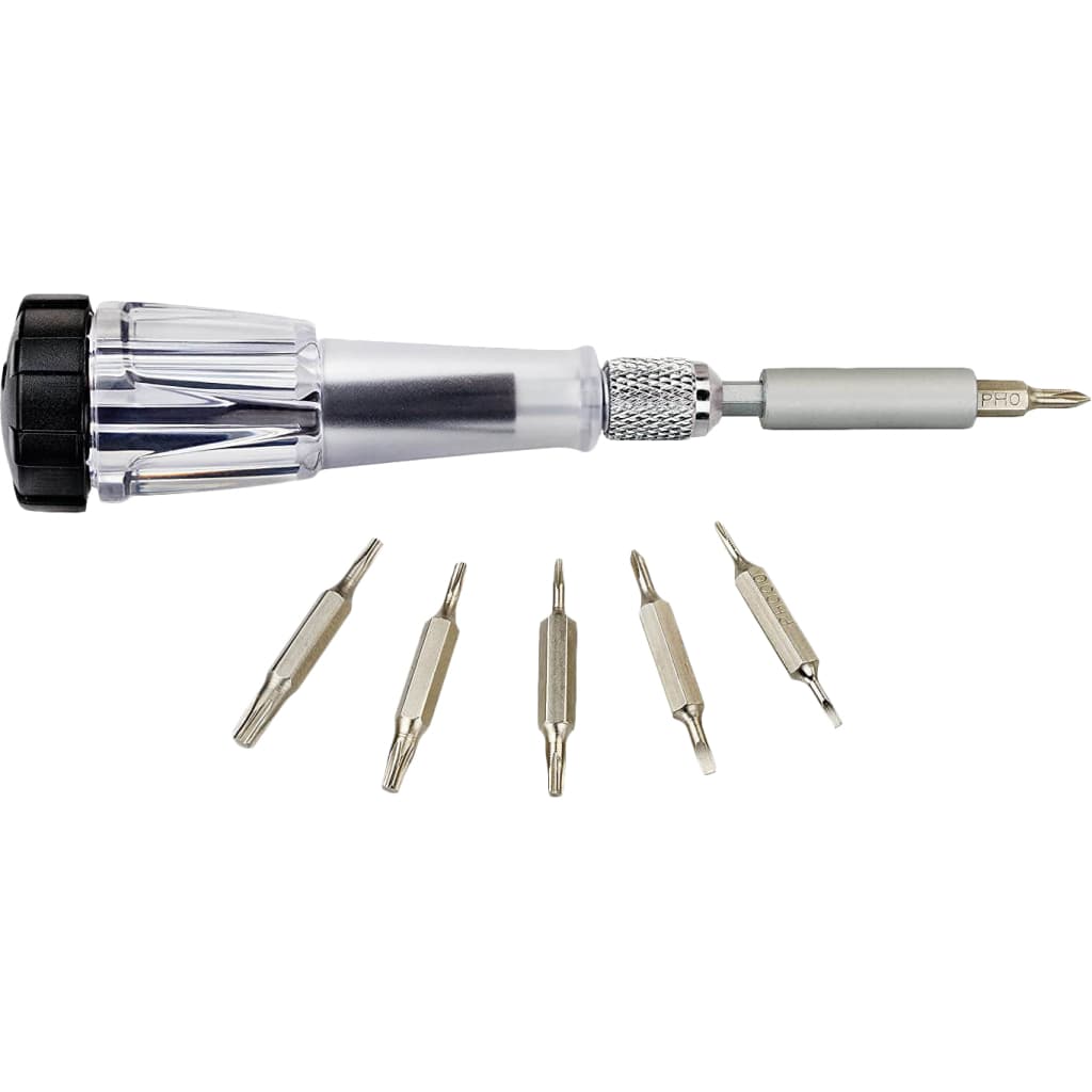 Набір викруток Black&Decker з бітами PH000/SL1.5,PH00/SL2.0,PH0/SL2.5,T7,T15,T6, 7шт, АВС пластик (A7197)