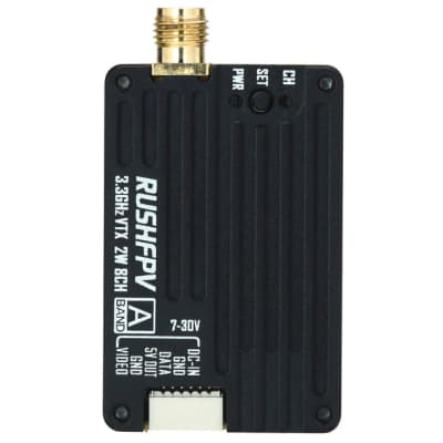 Відеопередавач (VTX) RushFPV 3.3G 2W VTX + antenna (CC-01)
