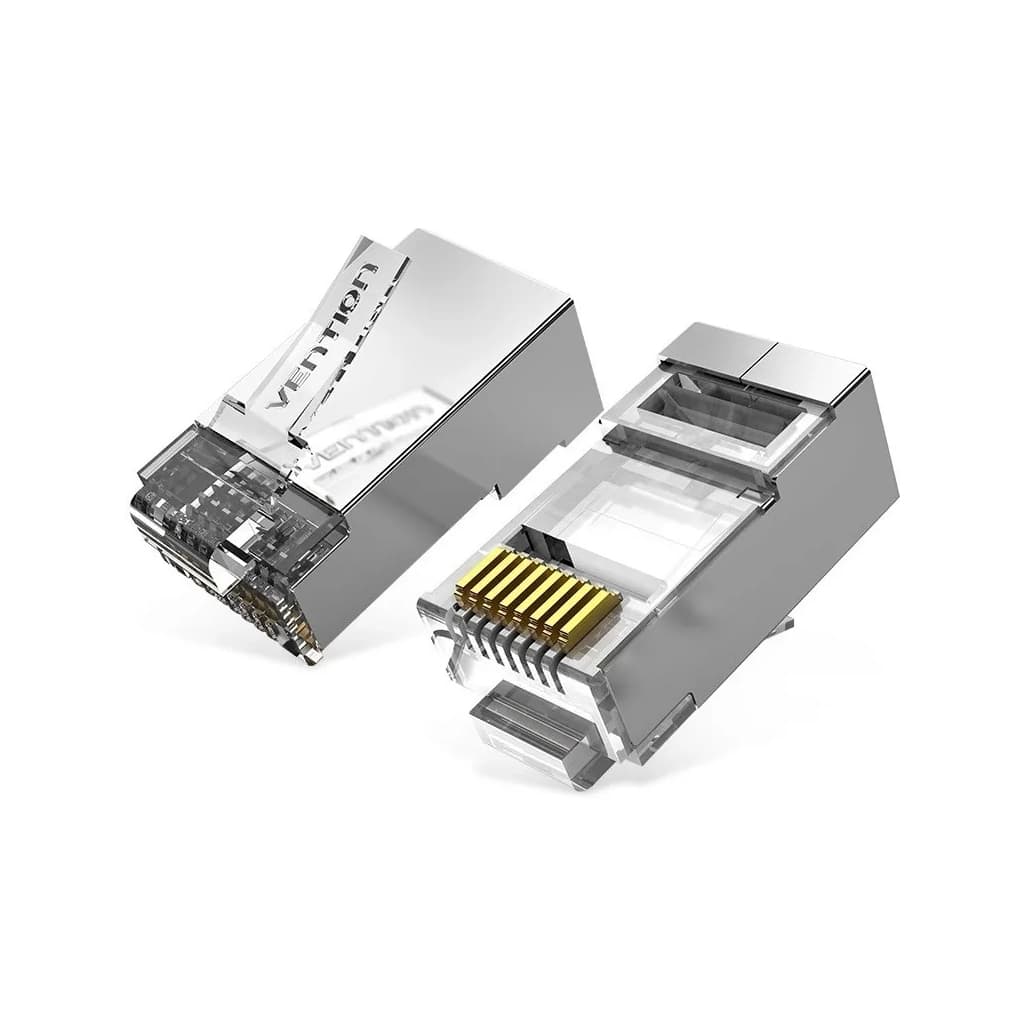 Конектор RJ45 FTP Cat.6 Modular 10 шт. VENTION (IDFR0-10)