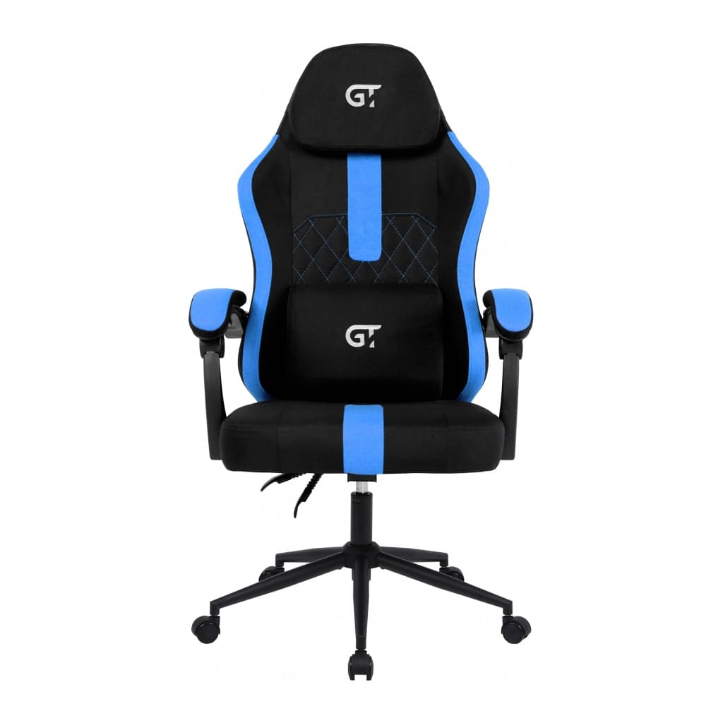 Крісло ігрове GT Racer X-2326 Black/Blue (X-2326 Fabric Black/Blue)