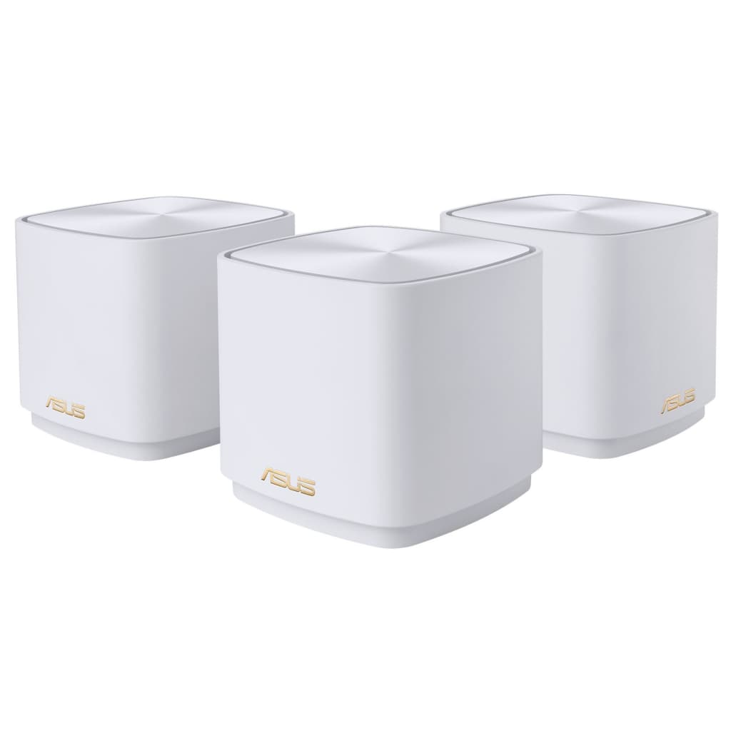 Точка доступу Wi-Fi ASUS ZenWiFi XD4 PLUS 3pcs (90IG07M0-MO3C40)