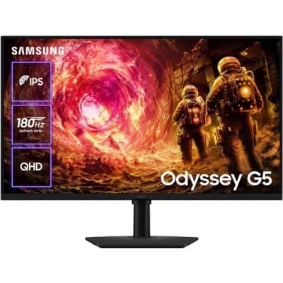 Монiтор Samsung 32" Odyssey G5 (LS32FG502EIXUA) IPS Black 180Hz