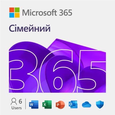 Програмна продукція MICROSOFT 365 FAMILY ALL LNG EP2-36891 MS