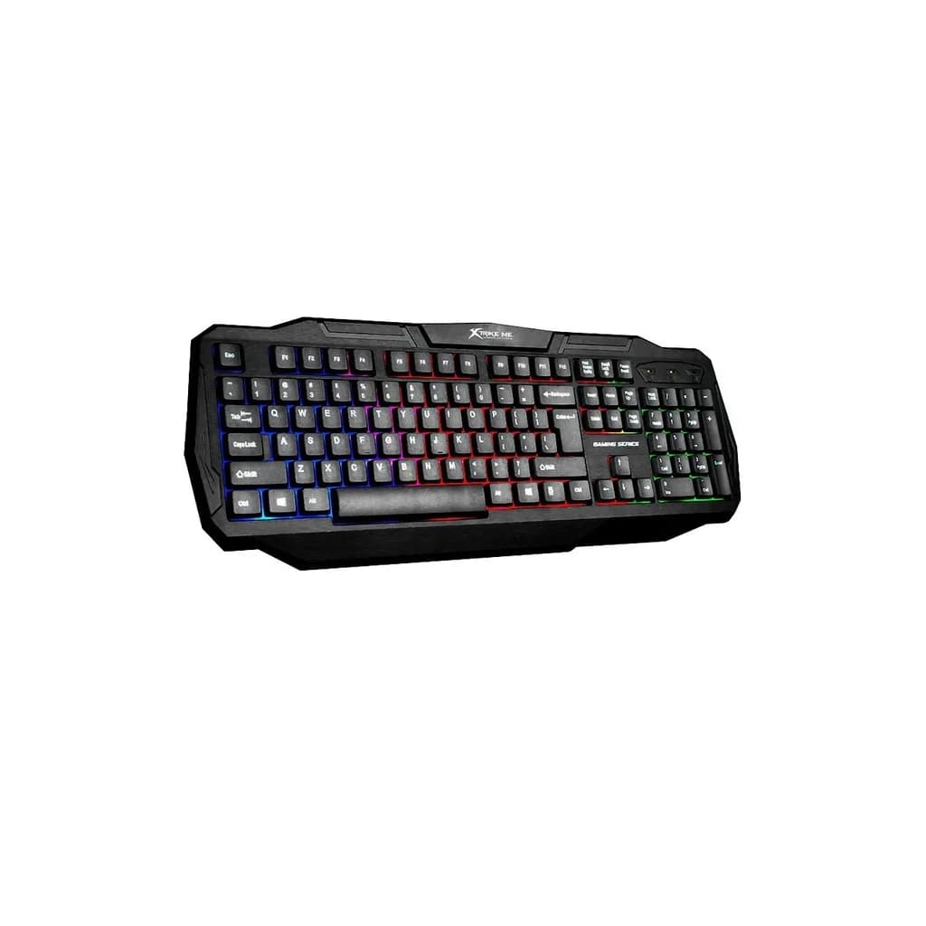 Клавіатура Xtrike ME KB-302 RGB Black (KB-302)