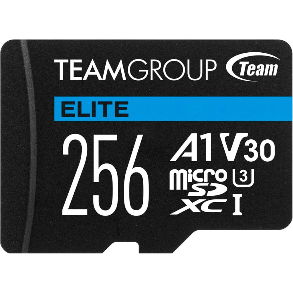 Карта пам'яті Team 256GB microSDXC class 10 UHS-I U3 V30 A1 Elite (TEAUSDX256GIV30A103)