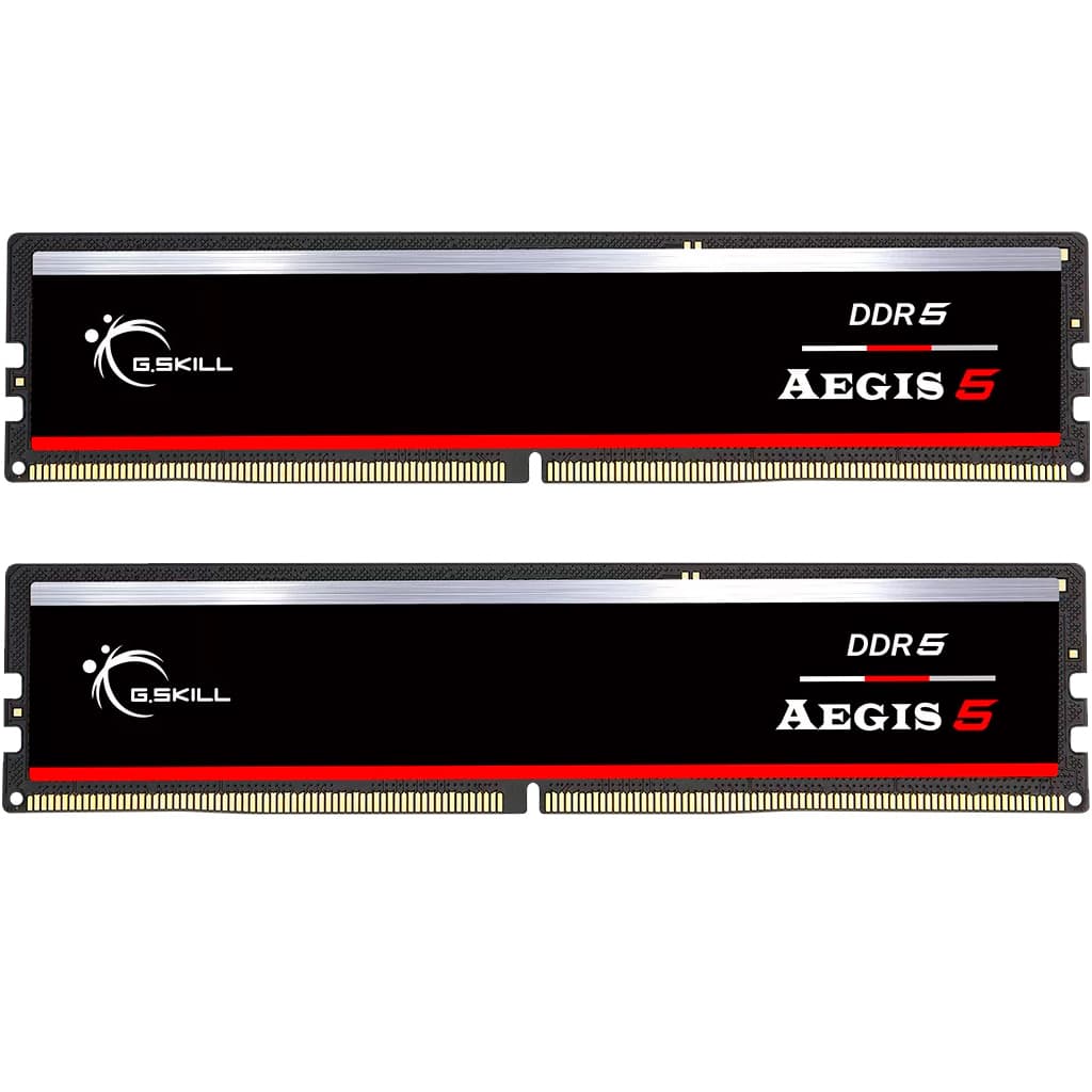 Модуль пам'яті для комп'ютера DDR5 64GB (2x32GB) 5600 MHz Aegis 5 Black G.Skill (F5-5600J3636D32GX2-IS)