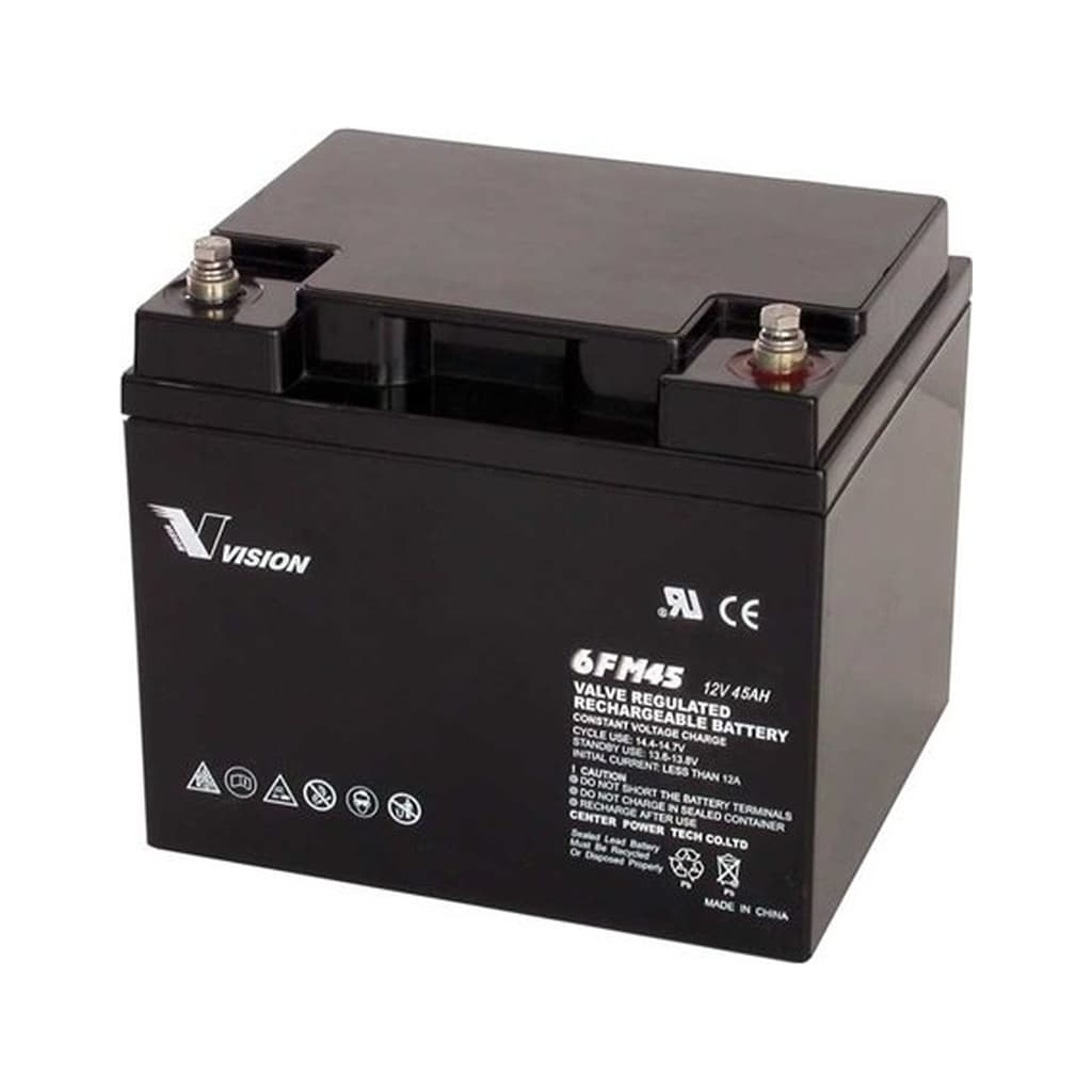 Батарея до ДБЖ Vision FM 12V 45Ah (6FM45-X)