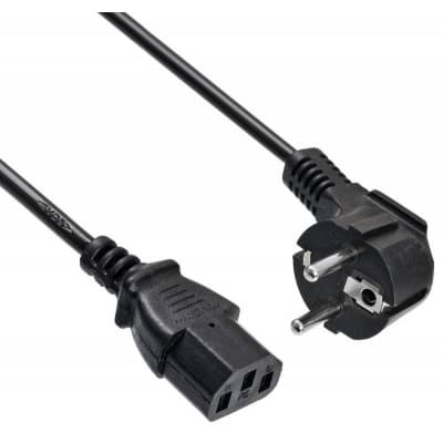 Кабель живлення C13 1.8m 0.75mm2 Merlion (PC-186 CEE7/7-C13-CCA18)