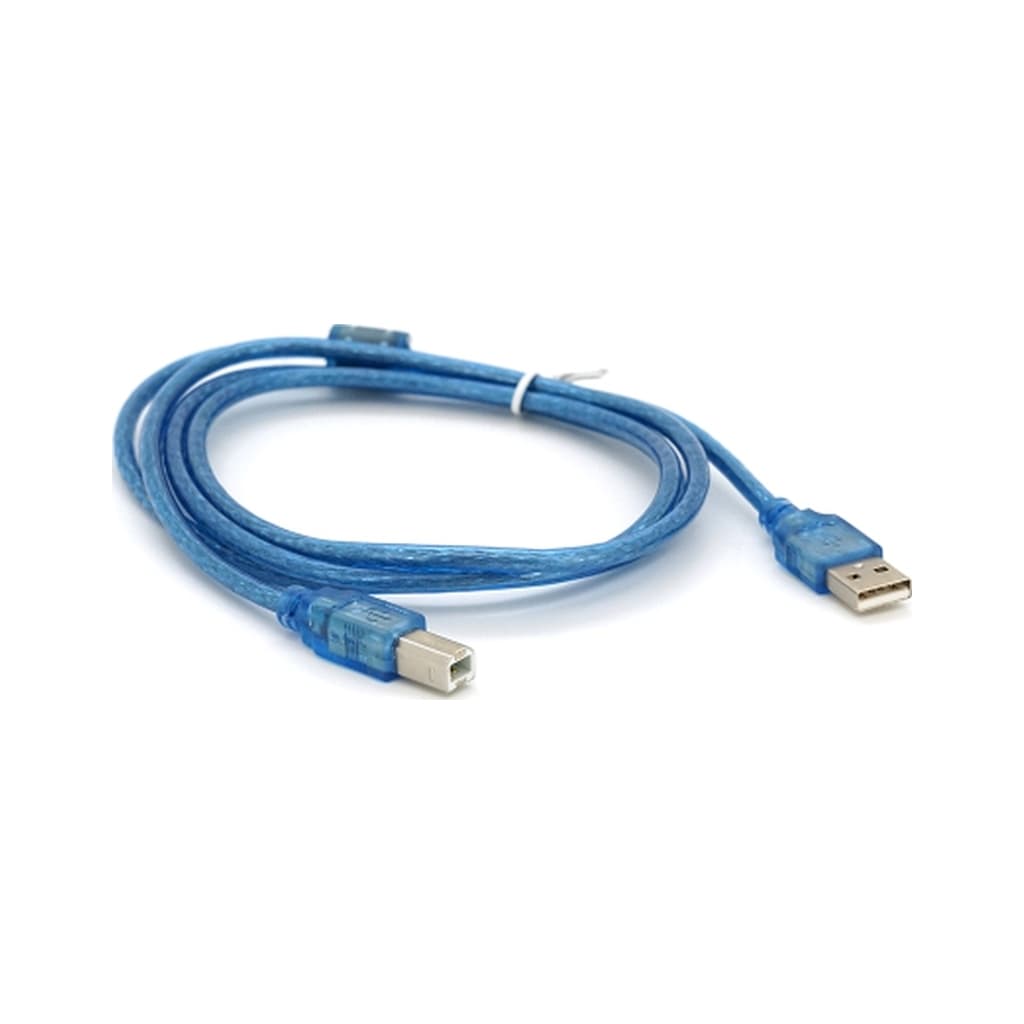 Кабель для принтера USB 2.0 AM/BM 1.5m ferrite blue Ritar (YT-AM/BM-1.5TTR)