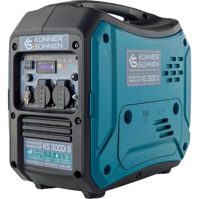 Генератор Konner&Sohnen інверторний KS3000IS, 230V, 3.3kW, ручни (KS3000IS)