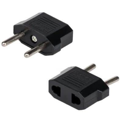 Перехідник Atcom UK/US - EU Black (14345)