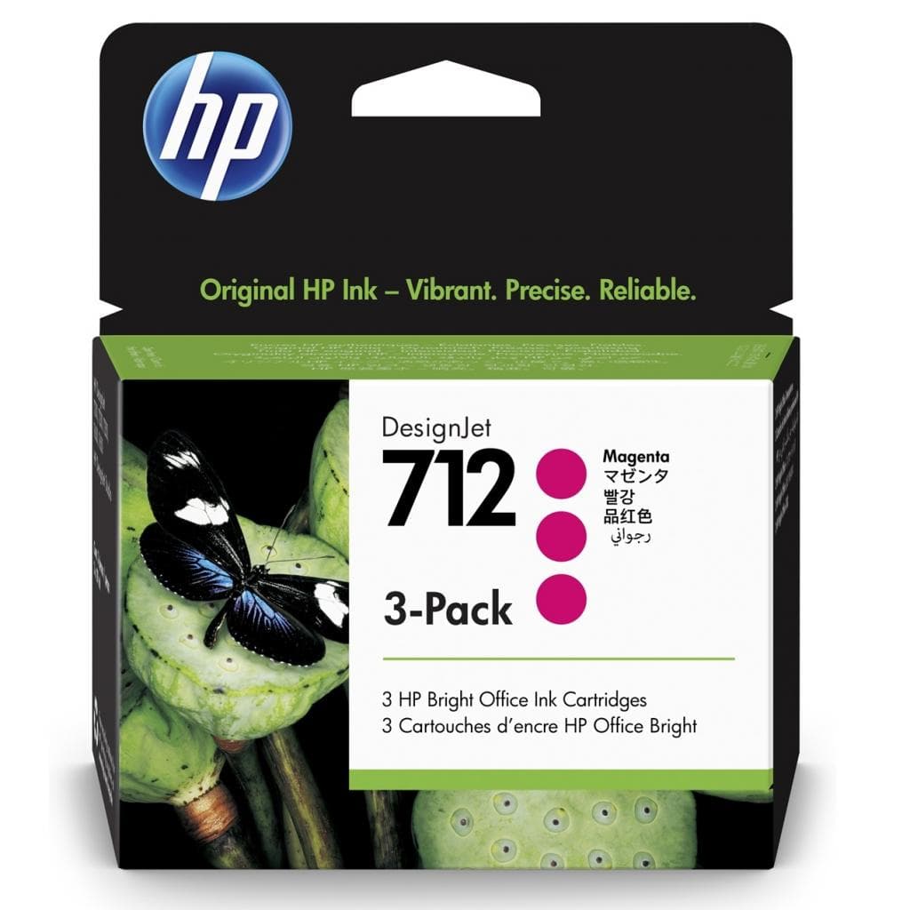 Картридж HP DJ No.712 DesignJet Т230/Т630 3-Pack 29-ml Magenta (3ED78A)