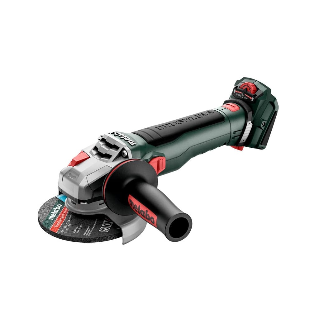 Шліфувальна машина Metabo Шліфмашина кутова акумуляторна Metabo WVB 18 LT BL 11-125 125мм 18В 2 (613057850)