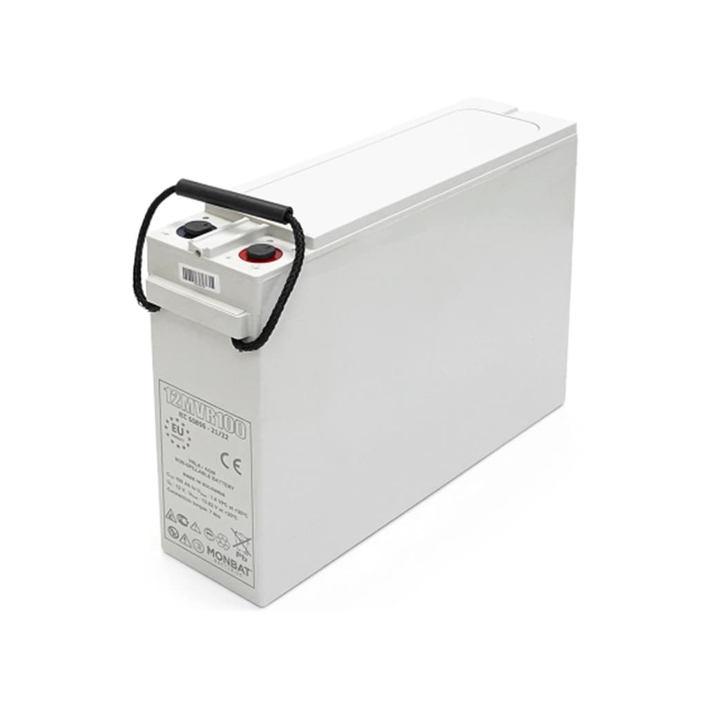 Батарея до ДБЖ MONBAT 12V-100Ah, AGM FRONT TERMINAL (12MVR100Gr)