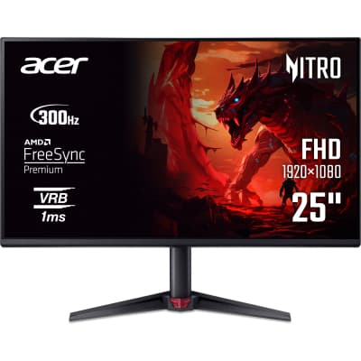 Монітор Acer 24.5" Nitro VG250QFbmiipx (UM.KV0EE.F04) IPS Black 300Hz