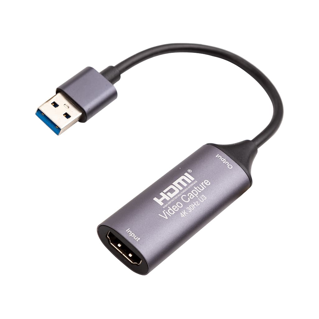 Пристрій захоплення відео PowerPlant HDVC2-C HDMI (F) - 3.0 USB (M) (CA914692)