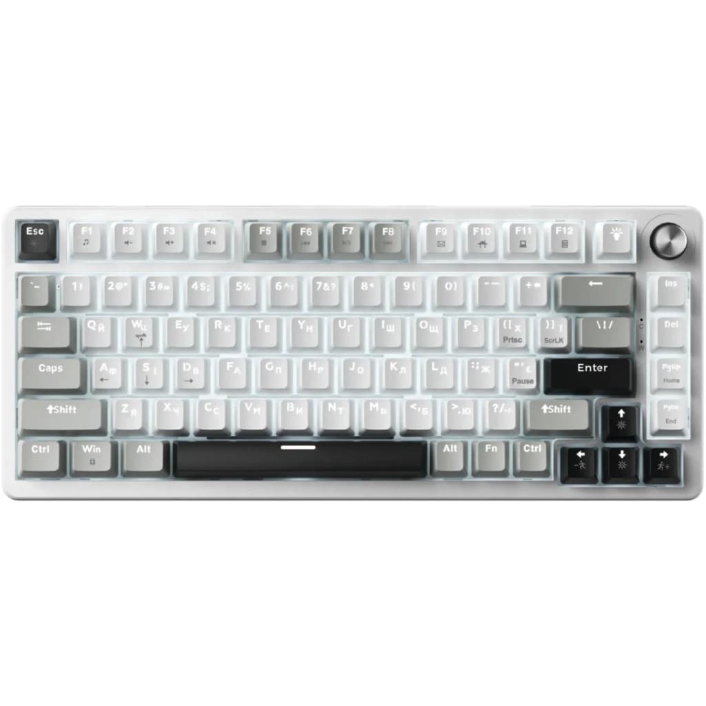 Клавіатура GamePro Genesis Silverlight MK126 USB UA Grey (MK126)