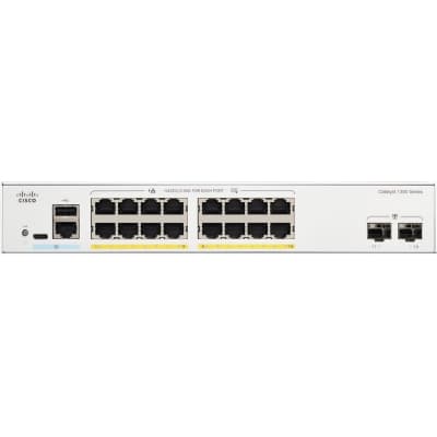 Комутатор мережевий Cisco C1300-16P-2G