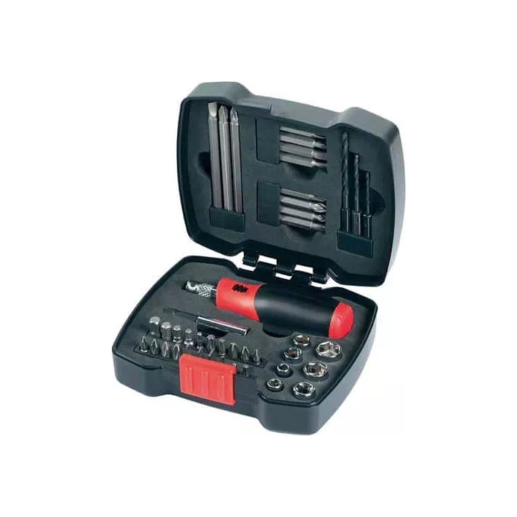 Набір викруток Black&Decker з бітами PZ1, PH2 x2, SL6, T30, Hx3, L = 25, 50 мм, 43 шт, кейс (A7175)
