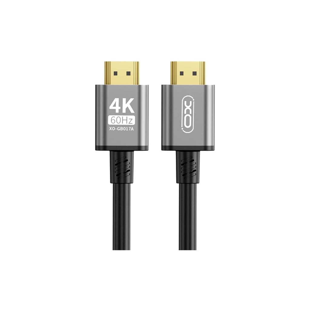 Кабель мультимедійний HDMI M to HDMI M 3.0m V2.0 black XO (GB017A-HDMI.tranish)