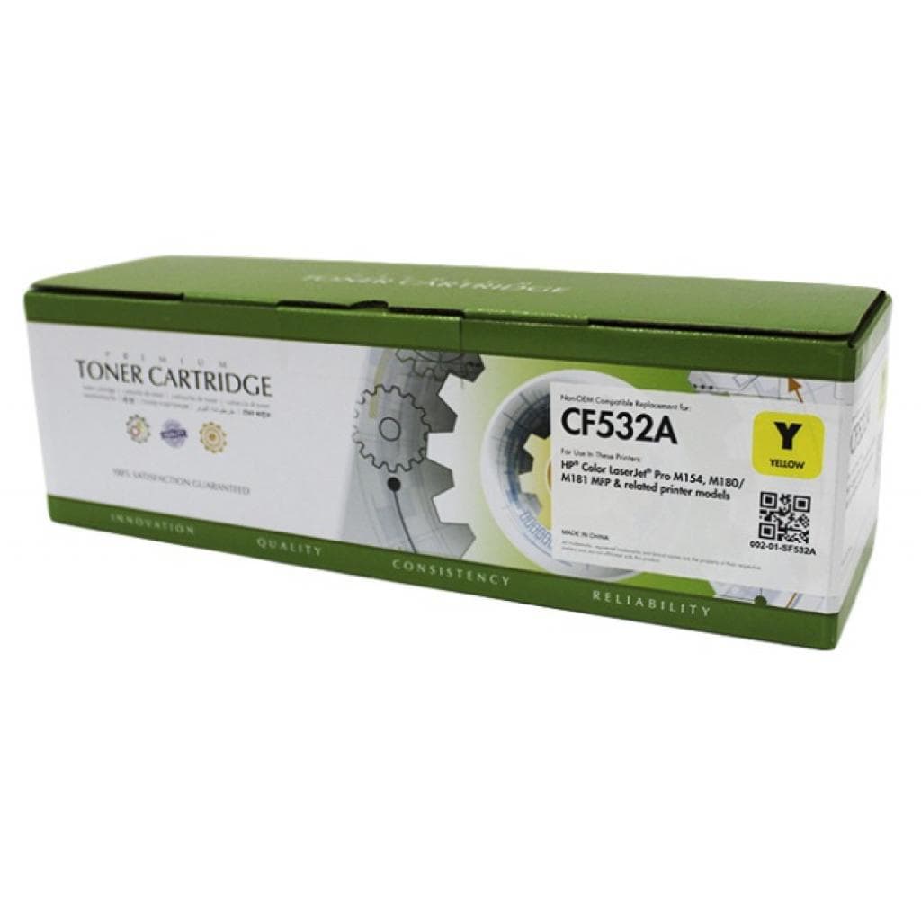 Картридж Static Control HP CLJ CF532A (205A) 900ст yellow (002-01-SF532A)