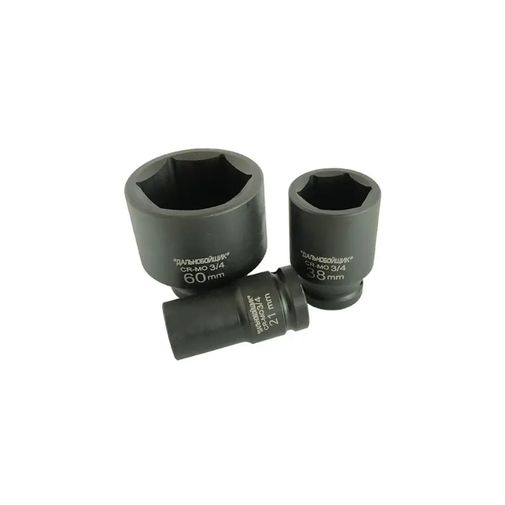 Торцева головка Далекобійник ударна довга 3/4" 46мм L80мм (Г34ДК46)