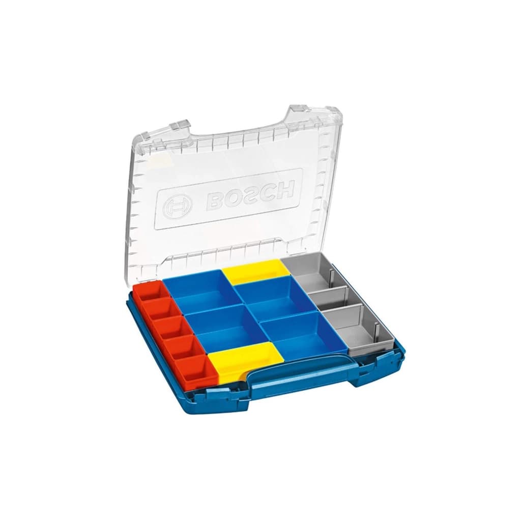 Ящик для інструментів Bosch Professional 14 відділень, регульовані перегородки, 357х316х72мм (1.600.A00.1S8)